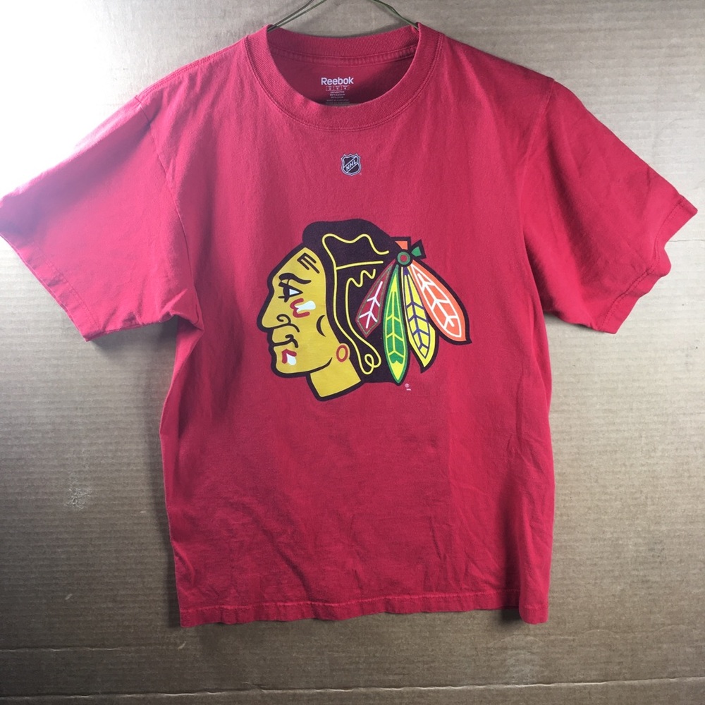 NHL Reebok Chicago Blackhawks #2 KEITH Hockey Shirt New Mens SMALL.